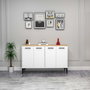 Hanah Home Consola Frezya - Roble Zafiro y Blanco